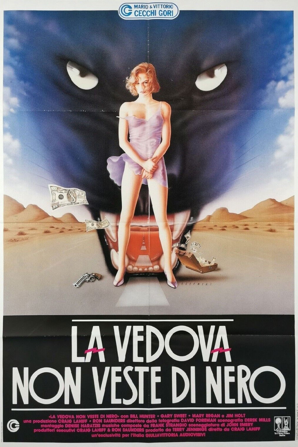 Locandina di La vedova non veste di nero