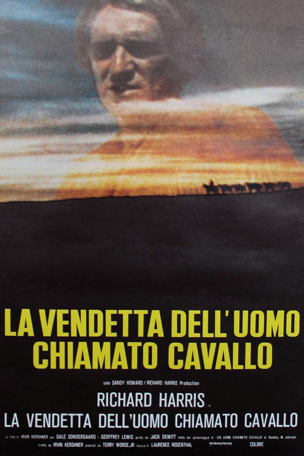 Locandina di La vendetta dell'uomo chiamato cavallo