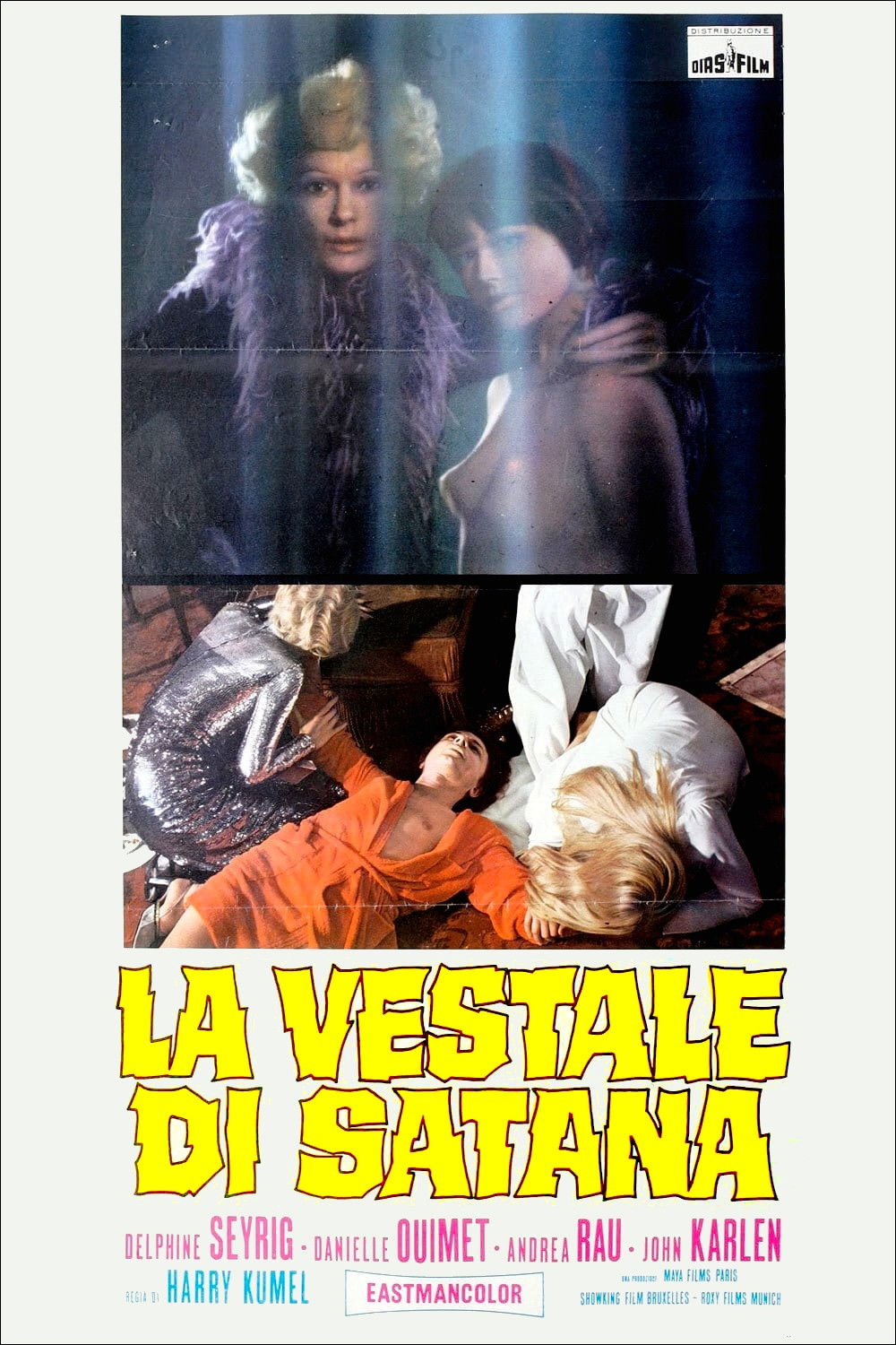 Locandina di La vestale di Satana