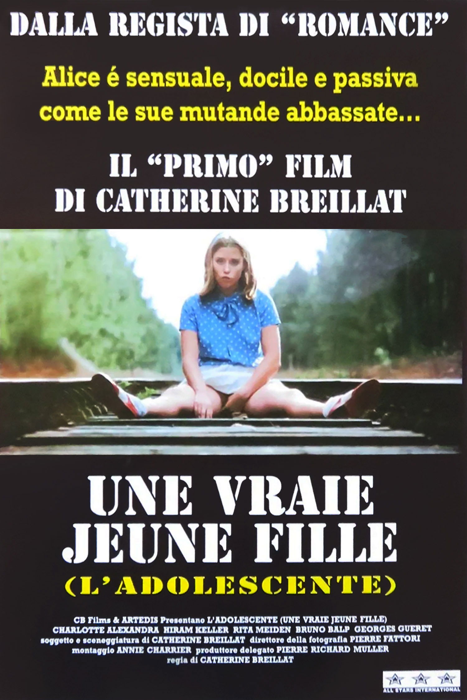 Locandina di L'adolescente: une vraie jeune fille