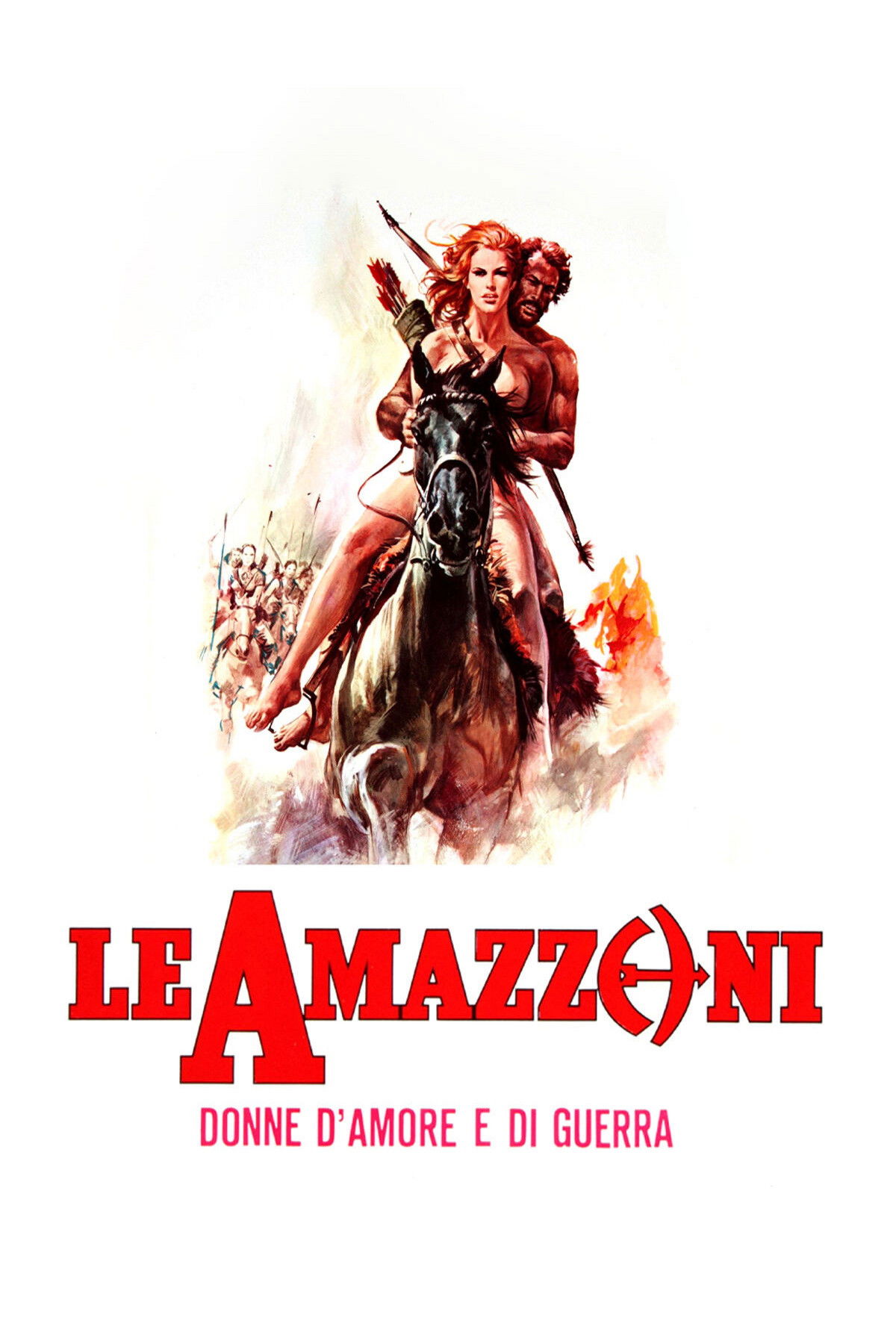 Locandina di Le amazzoni - donne d'amore e di guerra