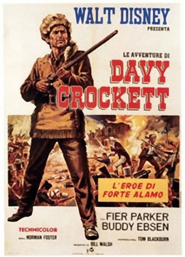 Locandina di Le avventure di Davy Crockett
