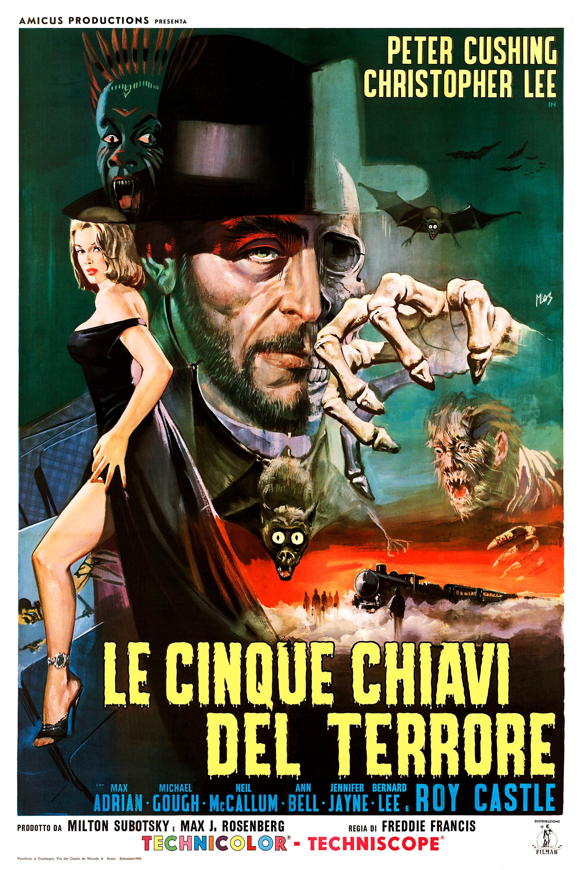Locandina di Le cinque chiavi del terrore
