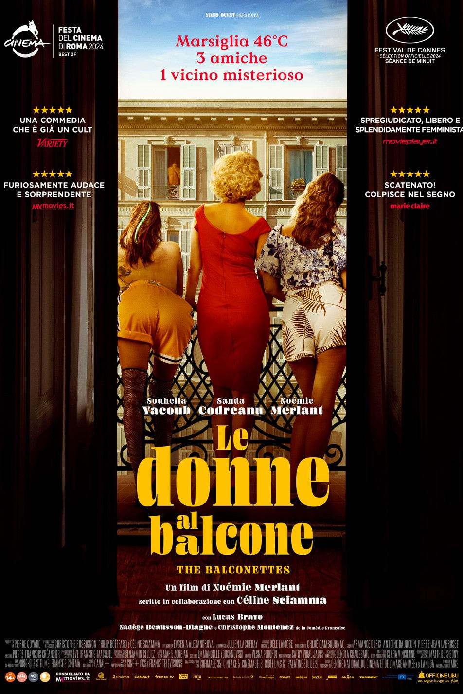 Locandina di Le donne al balcone - The Balconettes