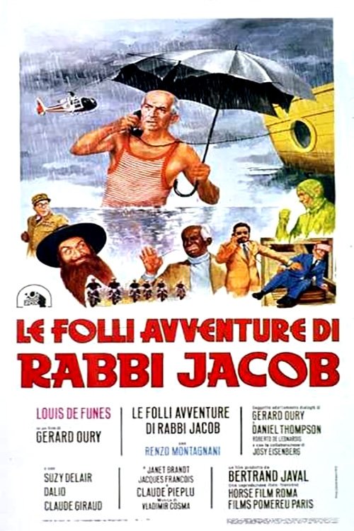 Locandina di Le folli avventure di Rabbi Jacob