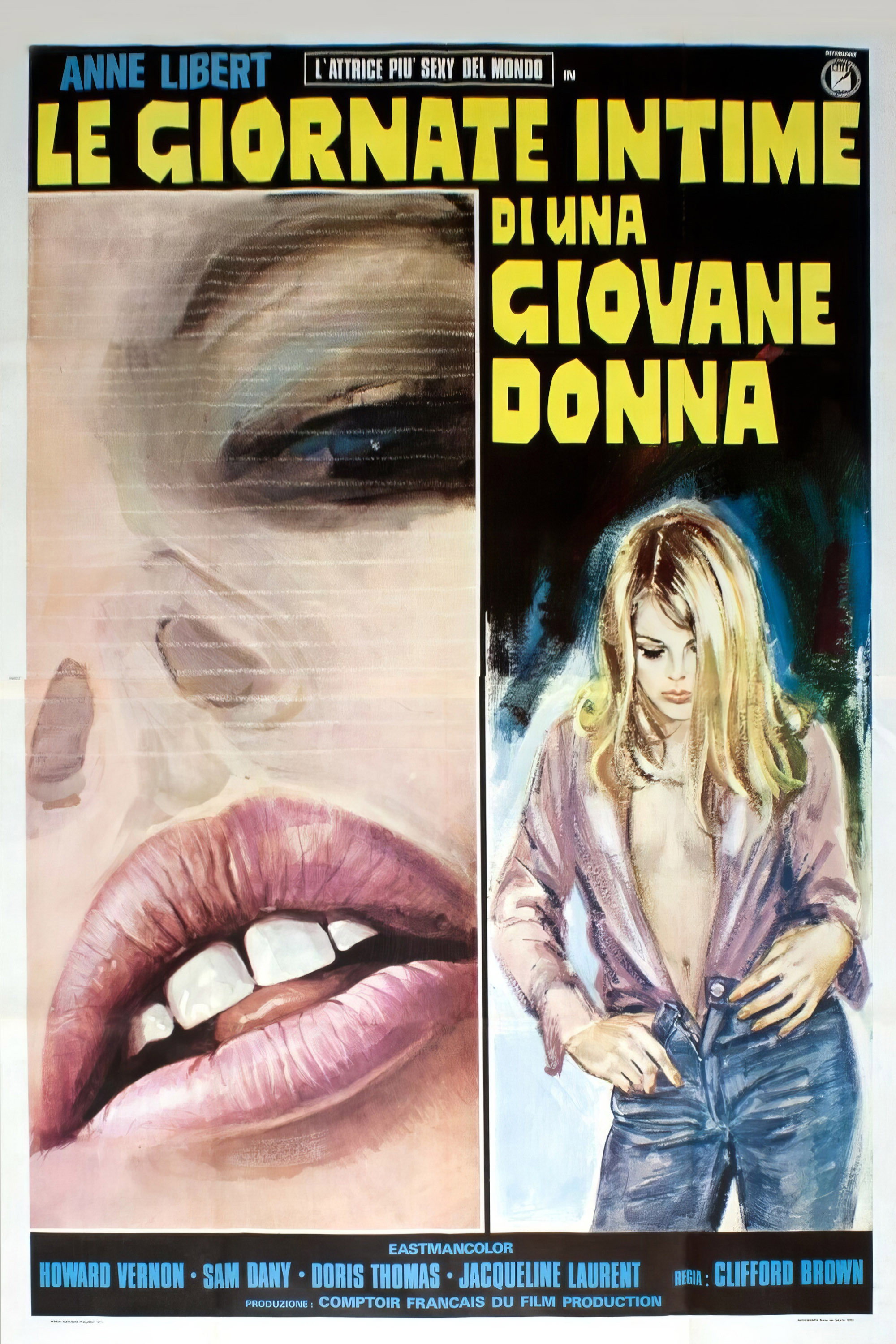 Locandina di Le giornate intime di una giovane donna