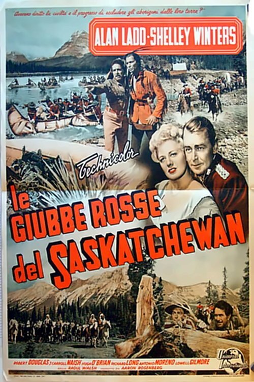 Locandina di Le giubbe rosse del Saskatchewan