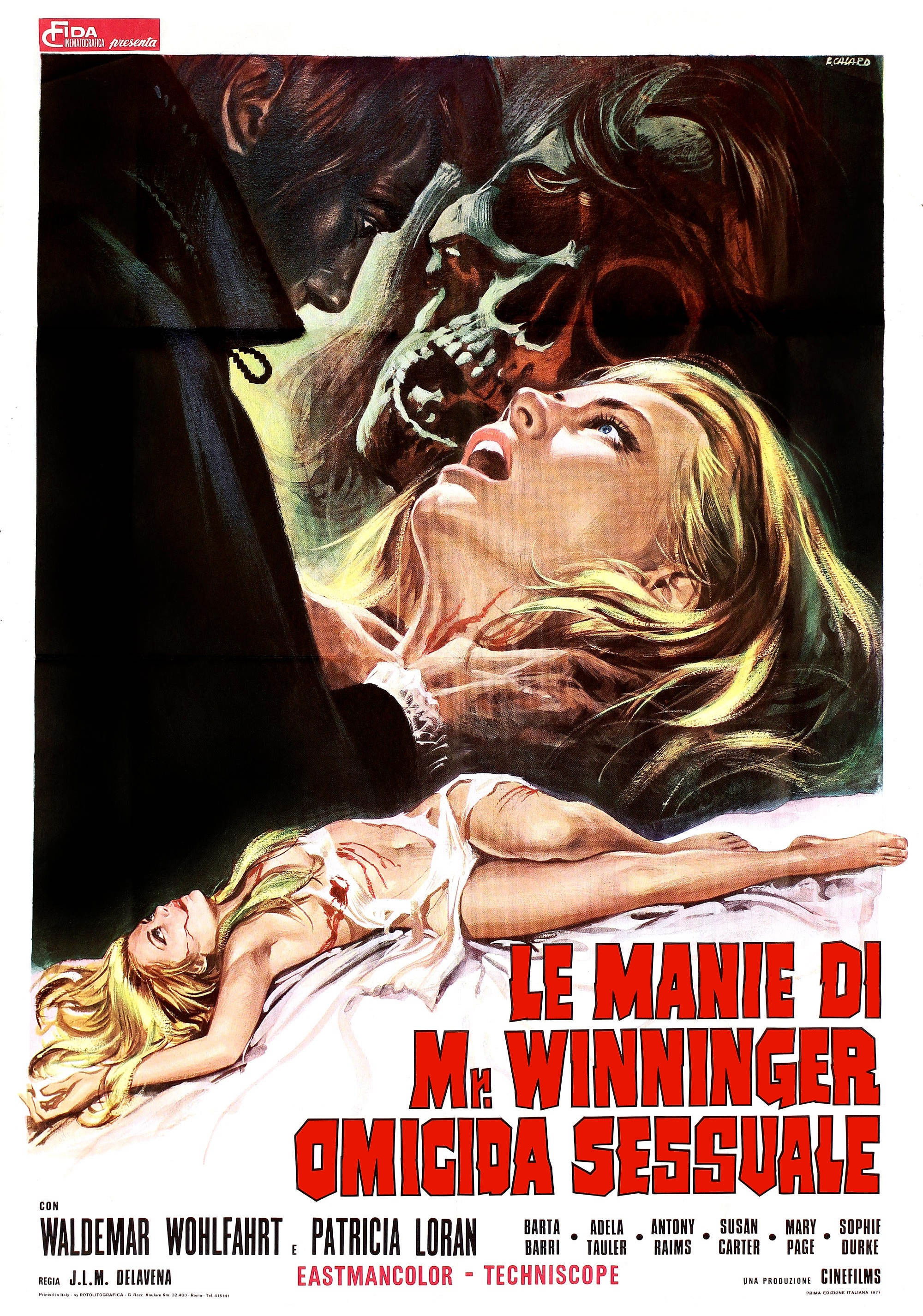 Locandina di Le manie di Mr. Winninger omicida sessuale