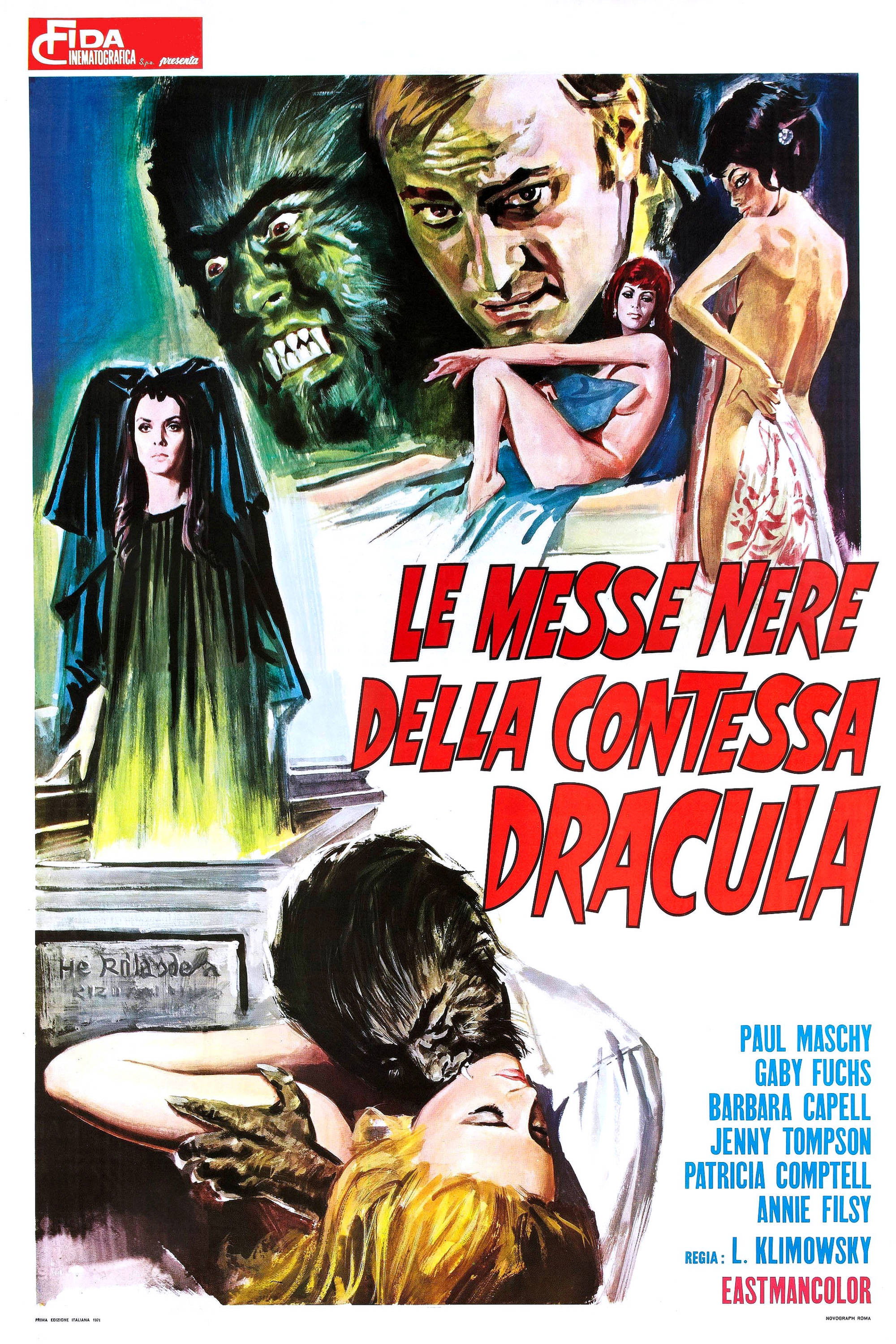 Locandina di Le messe nere della contessa Dracula