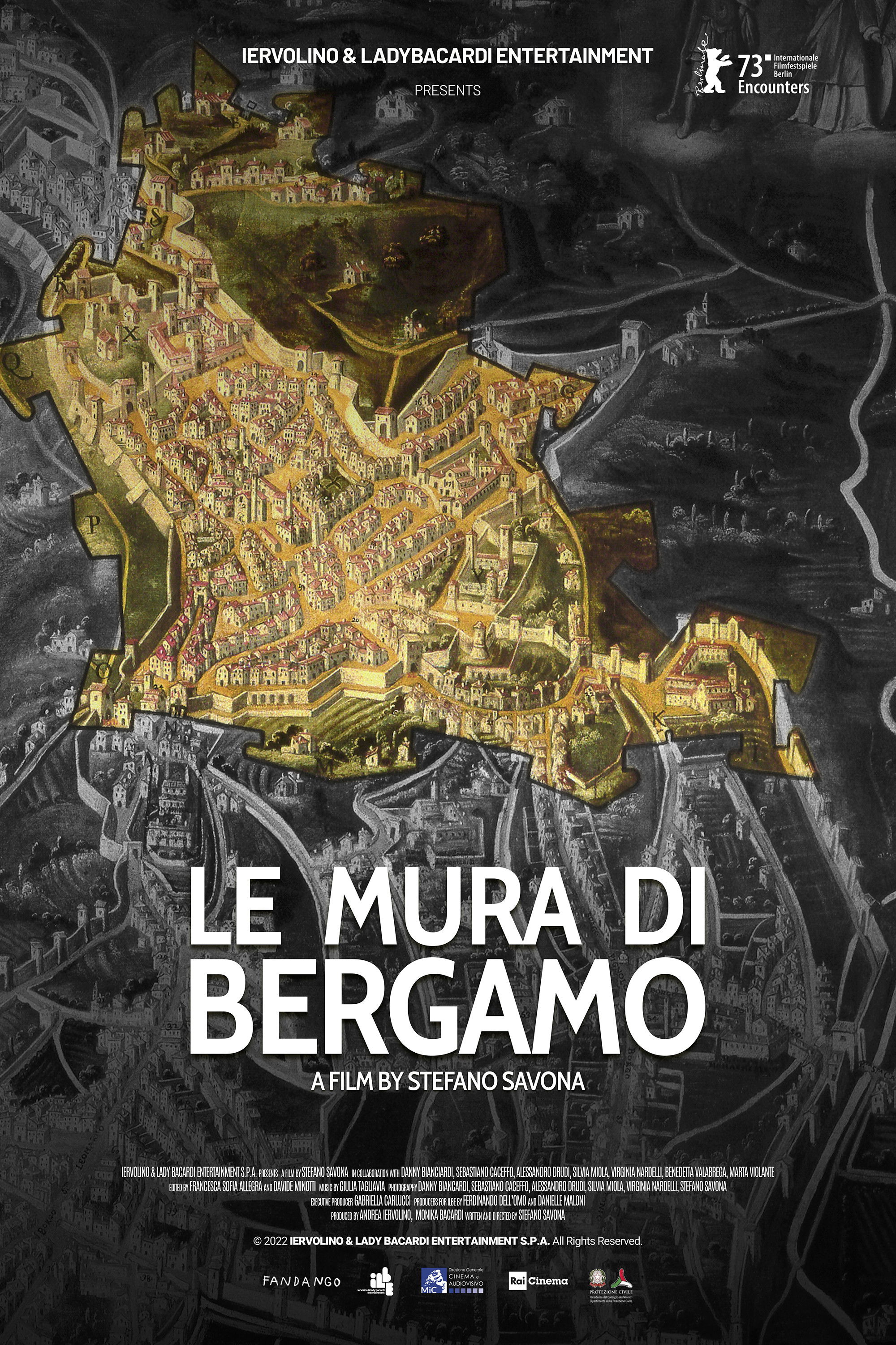Locandina di Le mura di Bergamo