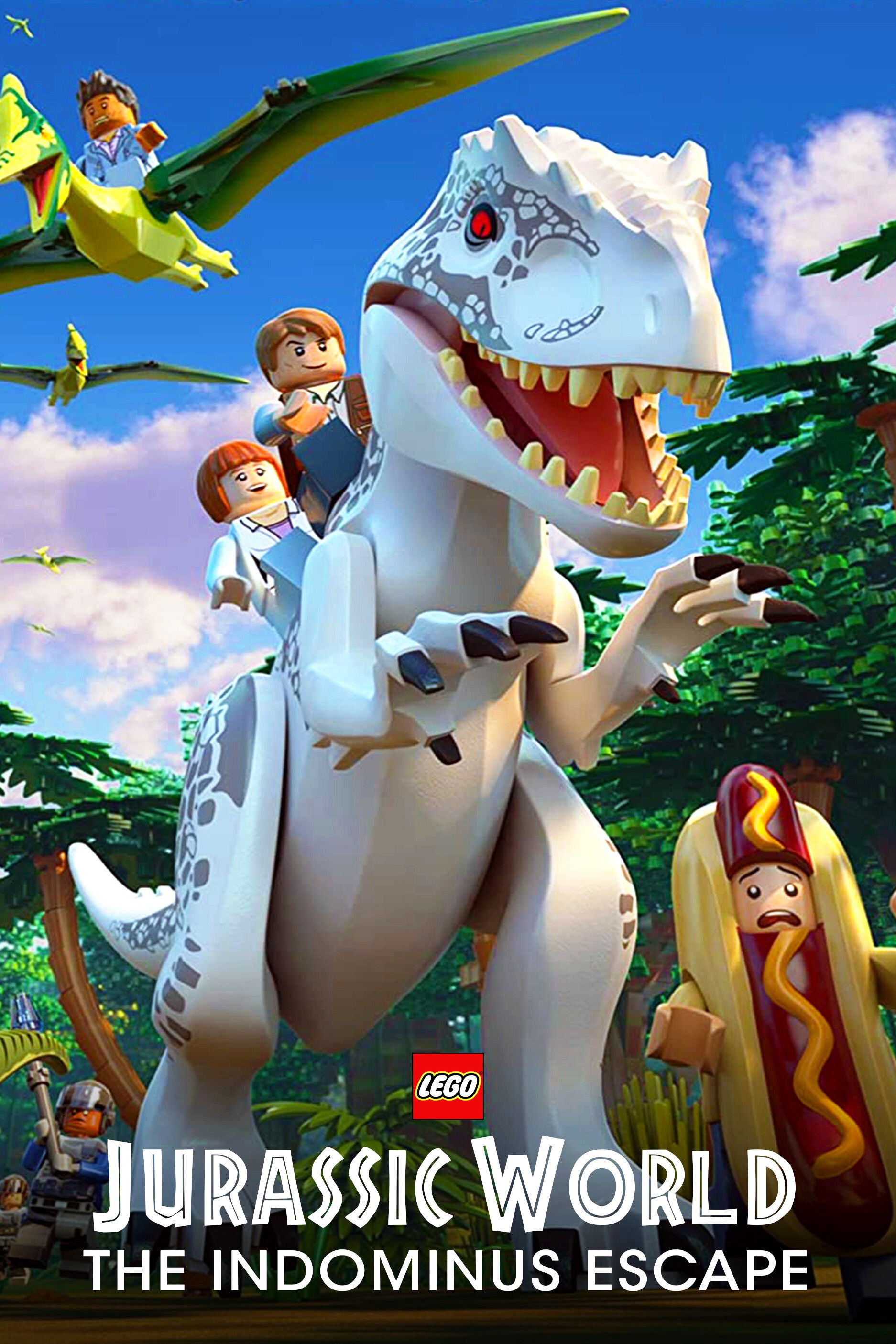 Locandina di LEGO Jurassic World: L'evasione di Indominus Rex