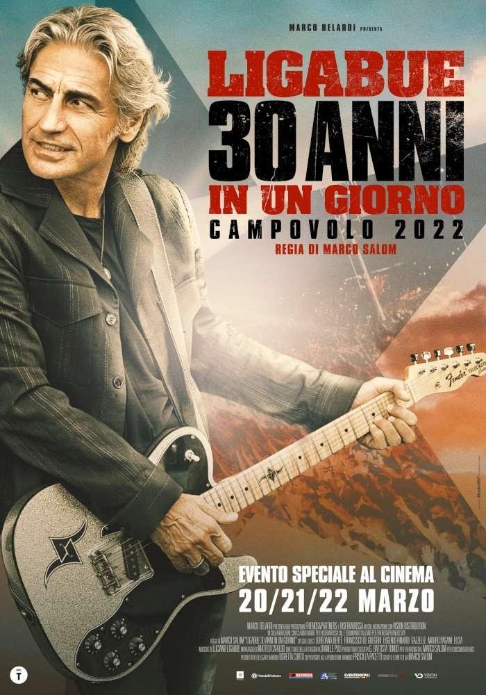 Locandina di Ligabue – 30 anni in un giorno