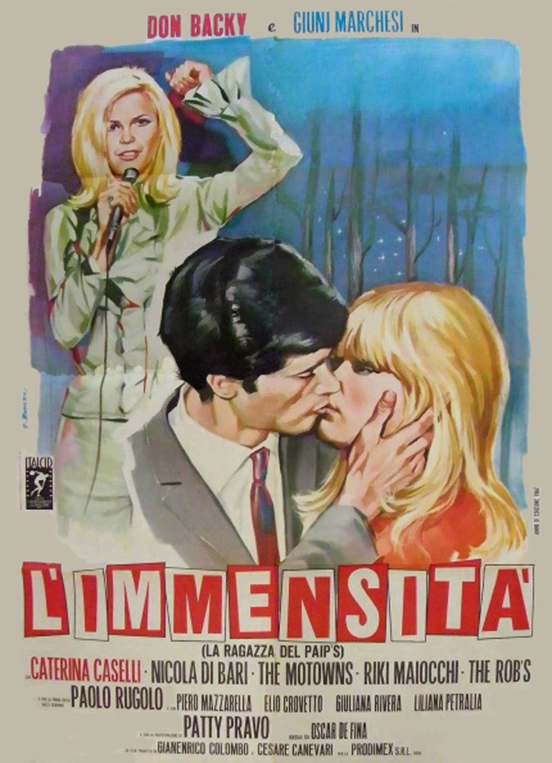 Locandina di L'immensità (La ragazza del Paip's)