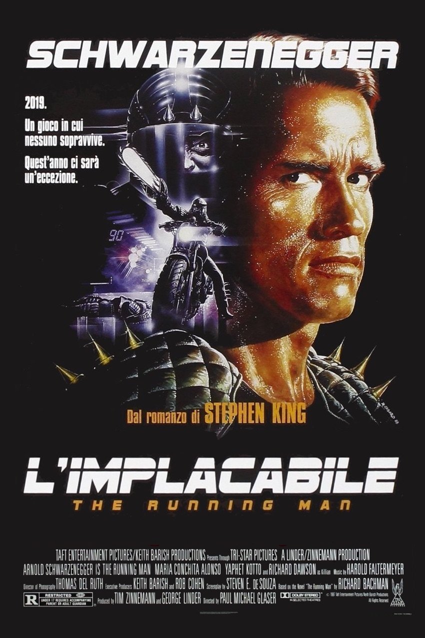 Locandina di L'implacabile - The Running Man