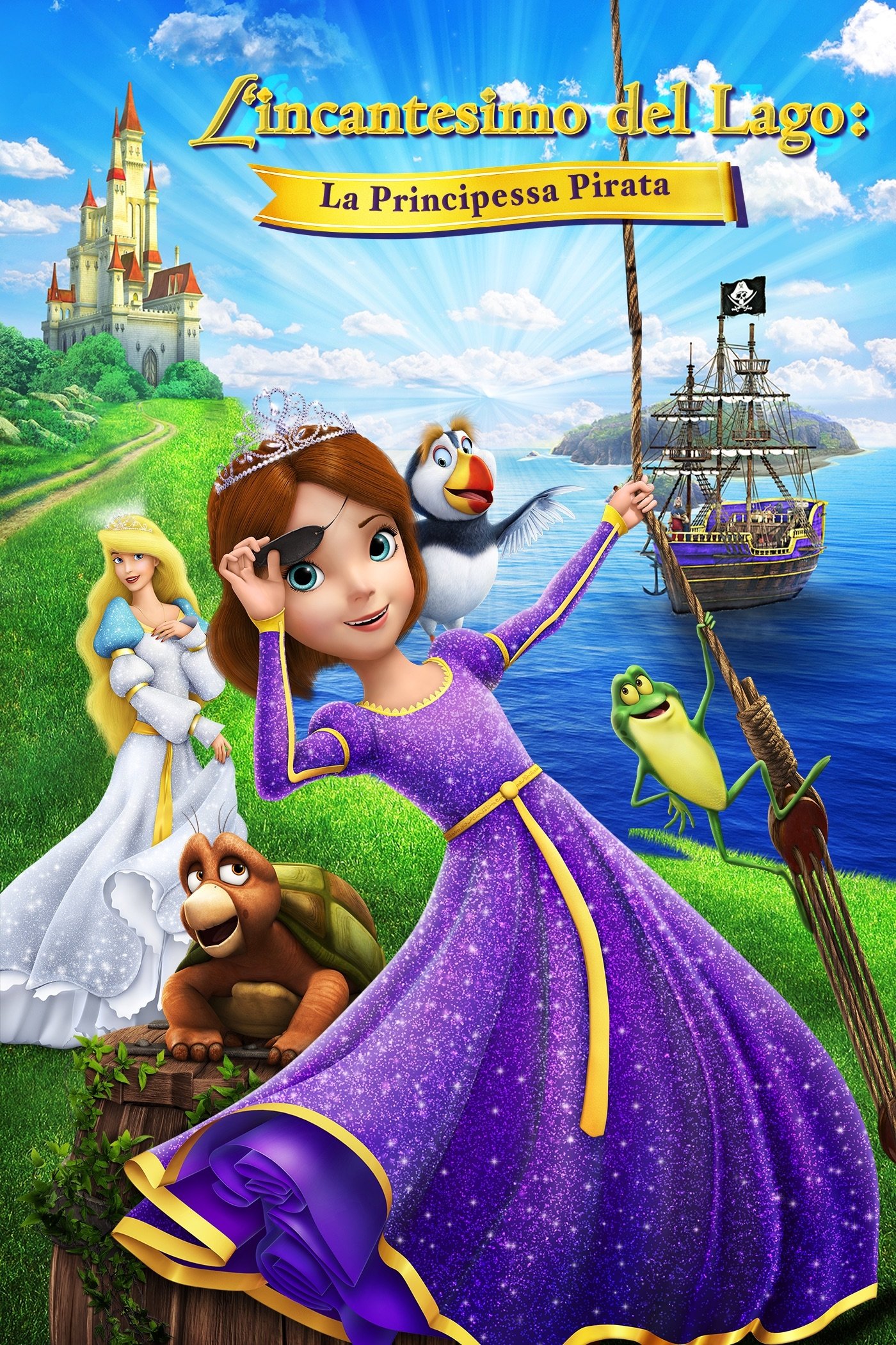 Locandina di L'Incantesimo del lago - La principessa pirata