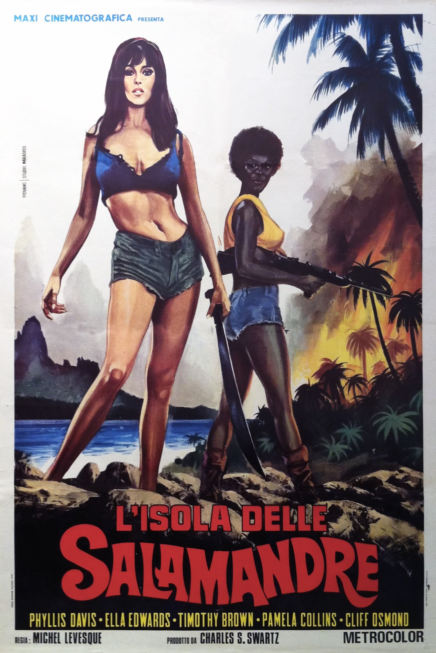 Locandina di L'isola delle salamandre