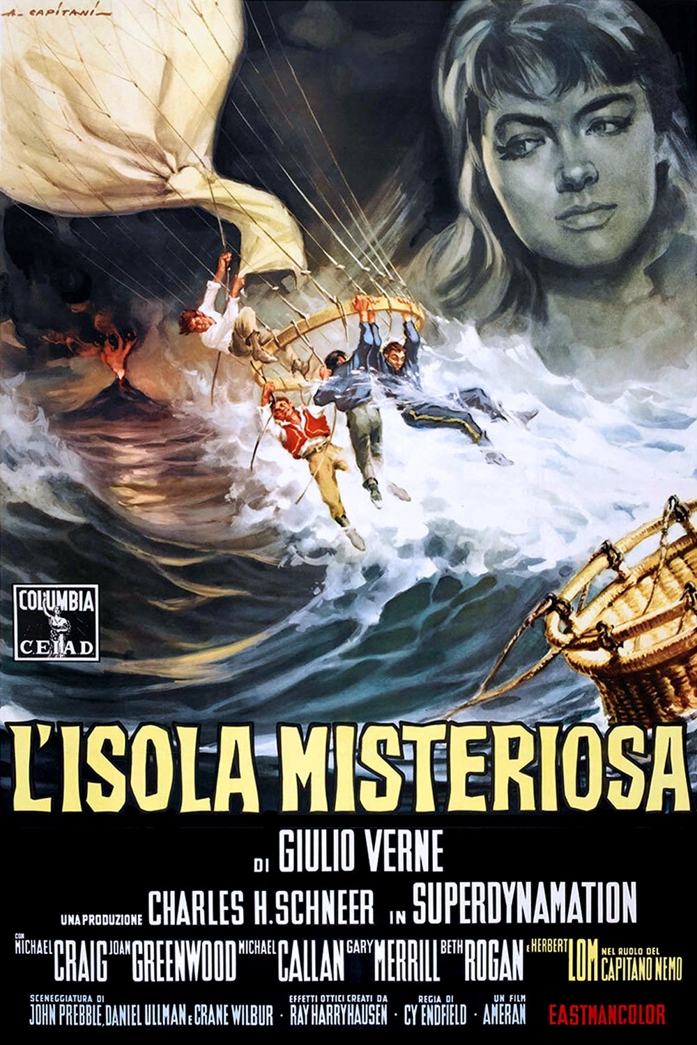 Locandina di L'isola misteriosa