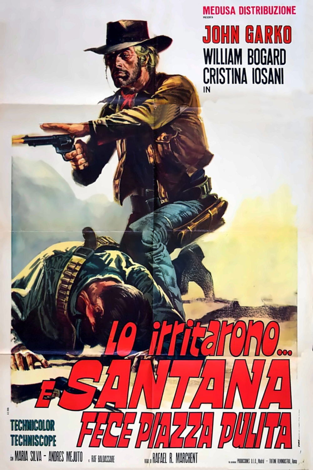 Locandina di Lo irritarono... e Santana fece piazza pulita