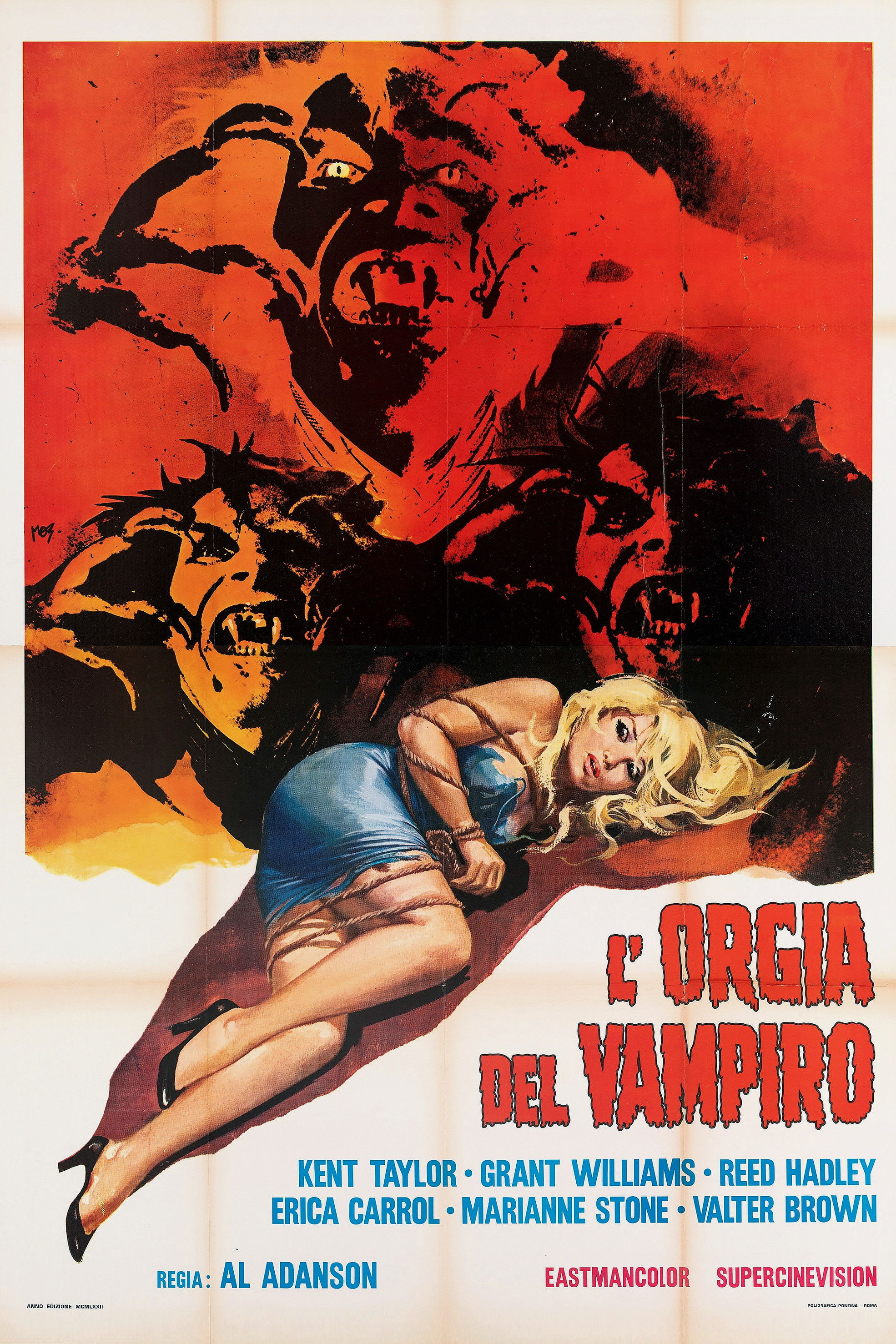 Locandina di L'orgia del vampiro