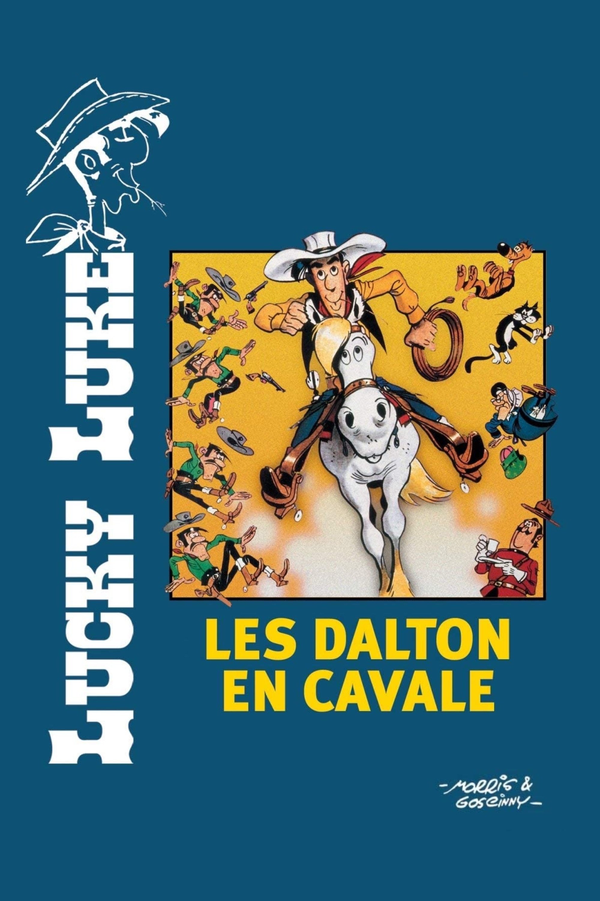 Locandina di Lucky Luke - La grande avventura dei Dalton