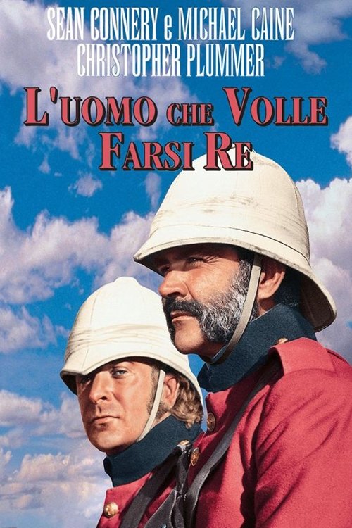 Locandina di L'uomo che volle farsi re