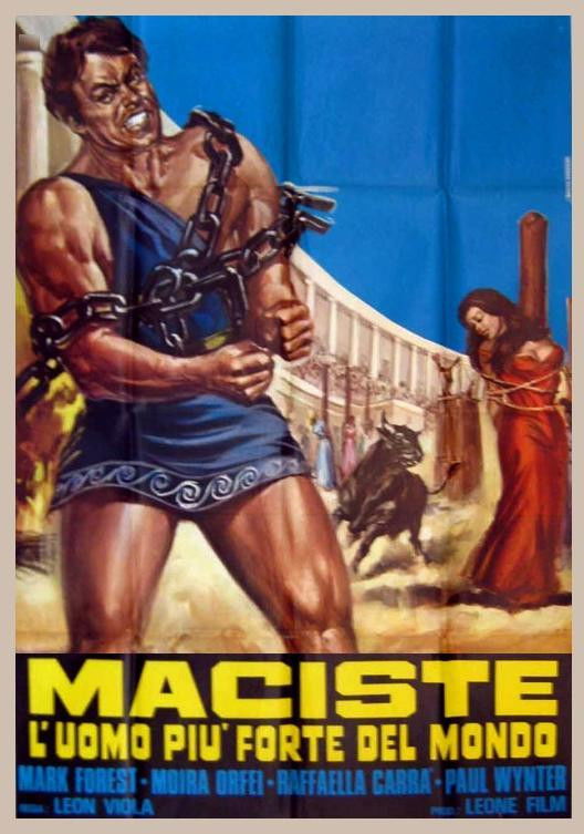 Locandina di Maciste l'uomo più forte del mondo