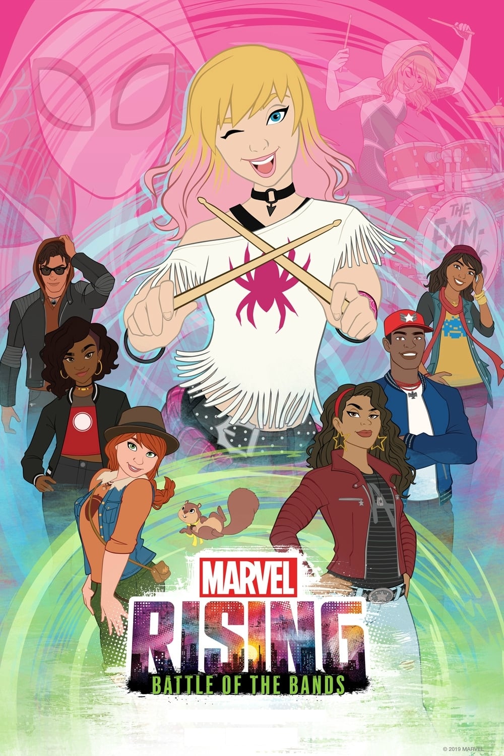Locandina di Marvel Rising - Battaglia delle Band