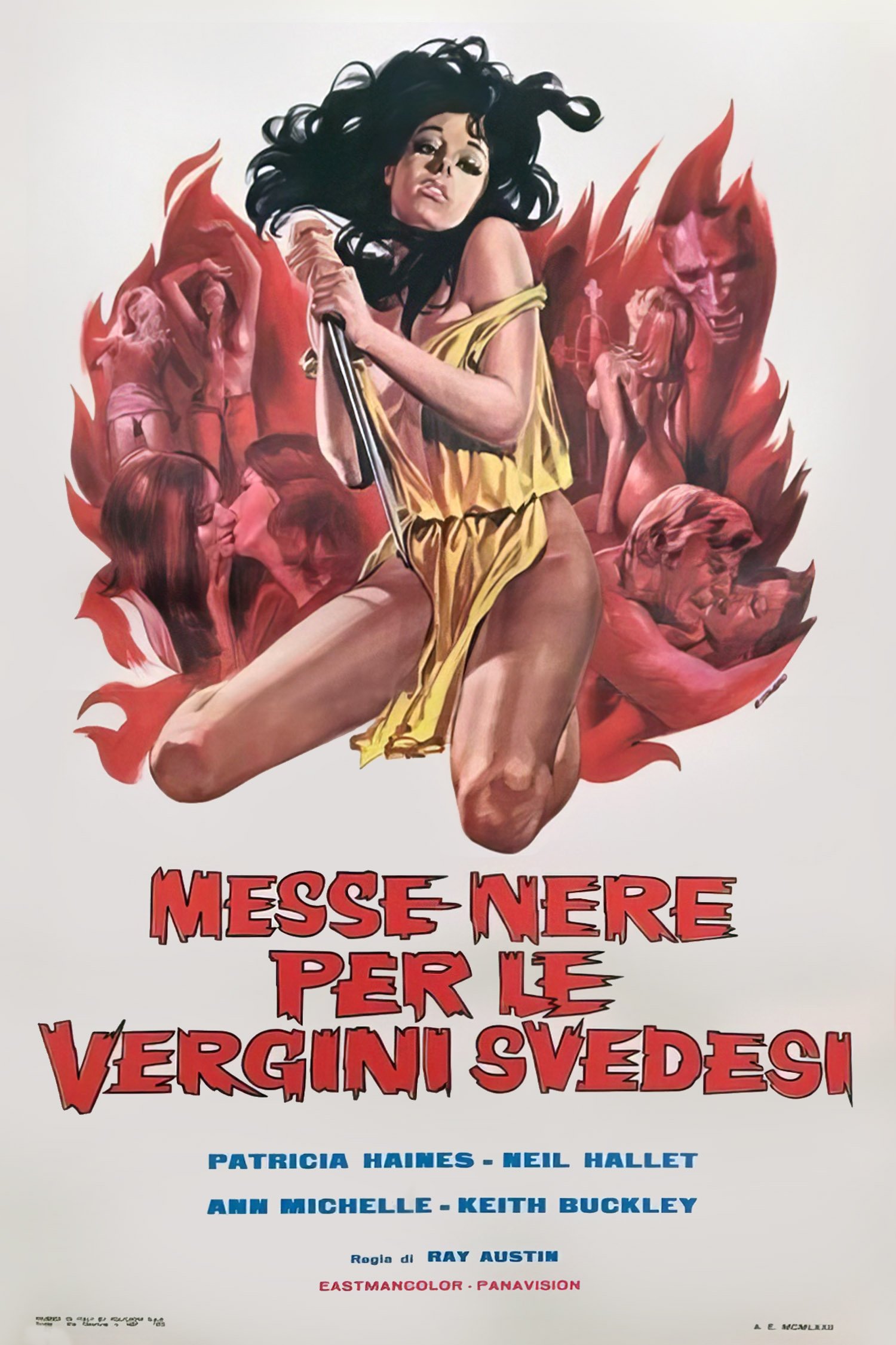 Locandina di Messe nere per le vergini svedesi