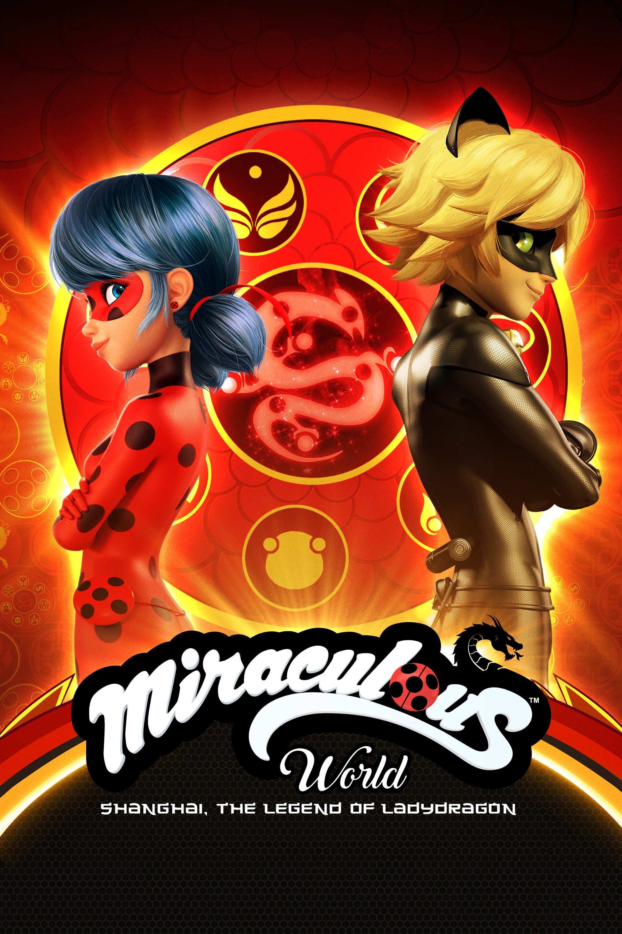 Locandina di Miraculous World: Shanghai - La leggenda di Ladydragon
