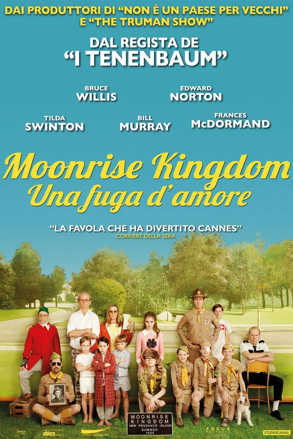 Locandina di Moonrise Kingdom - Una fuga d'amore