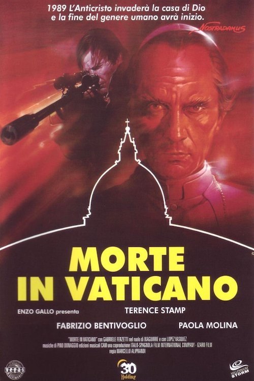 Locandina di Morte in Vaticano