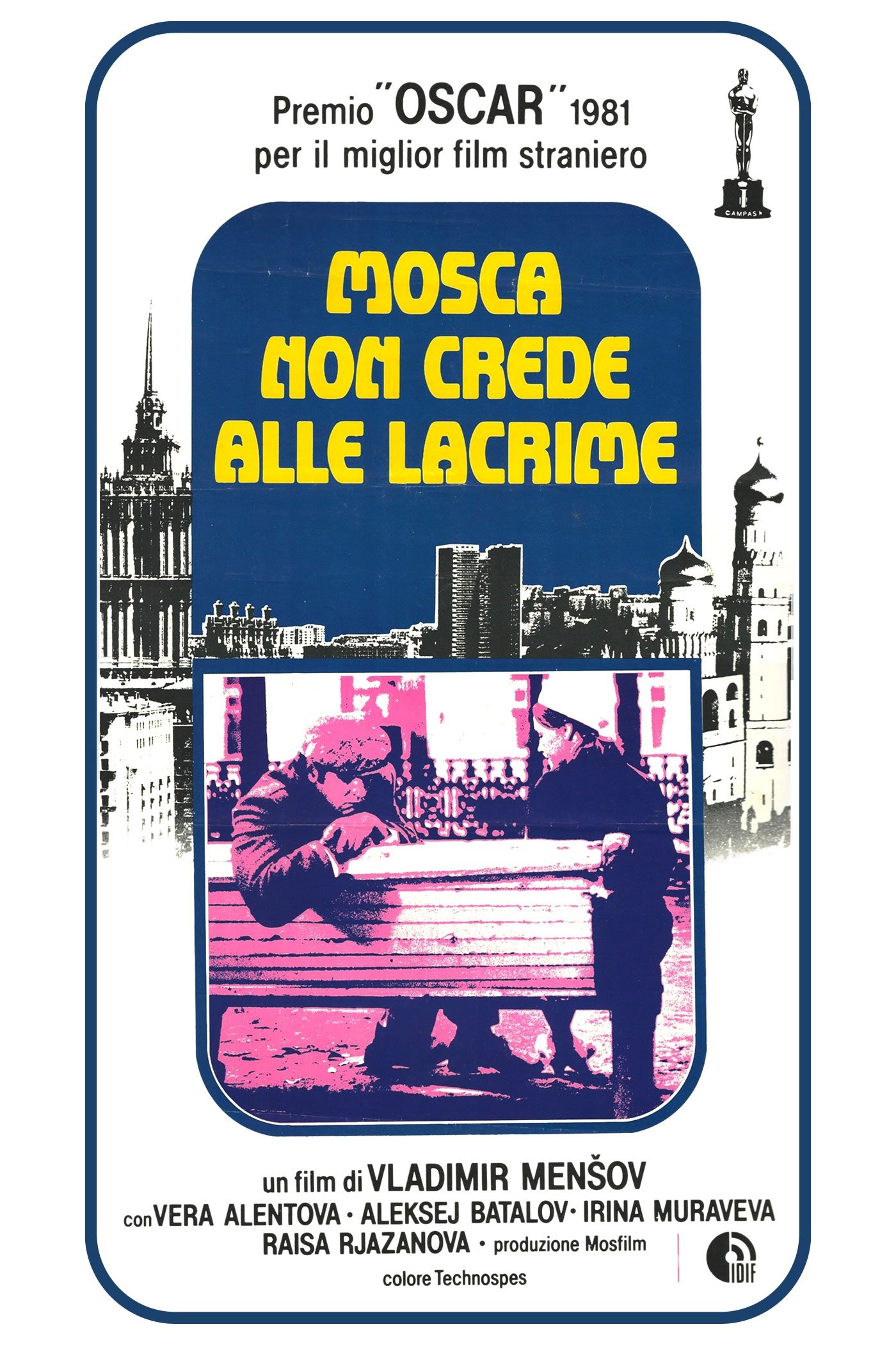 Locandina di Mosca non crede alle lacrime
