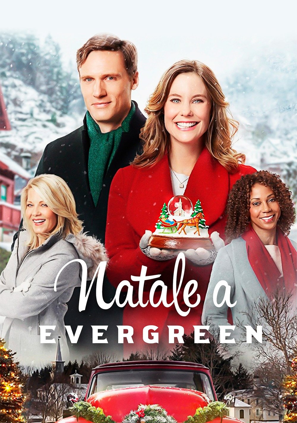 Locandina di Natale a Evergreen