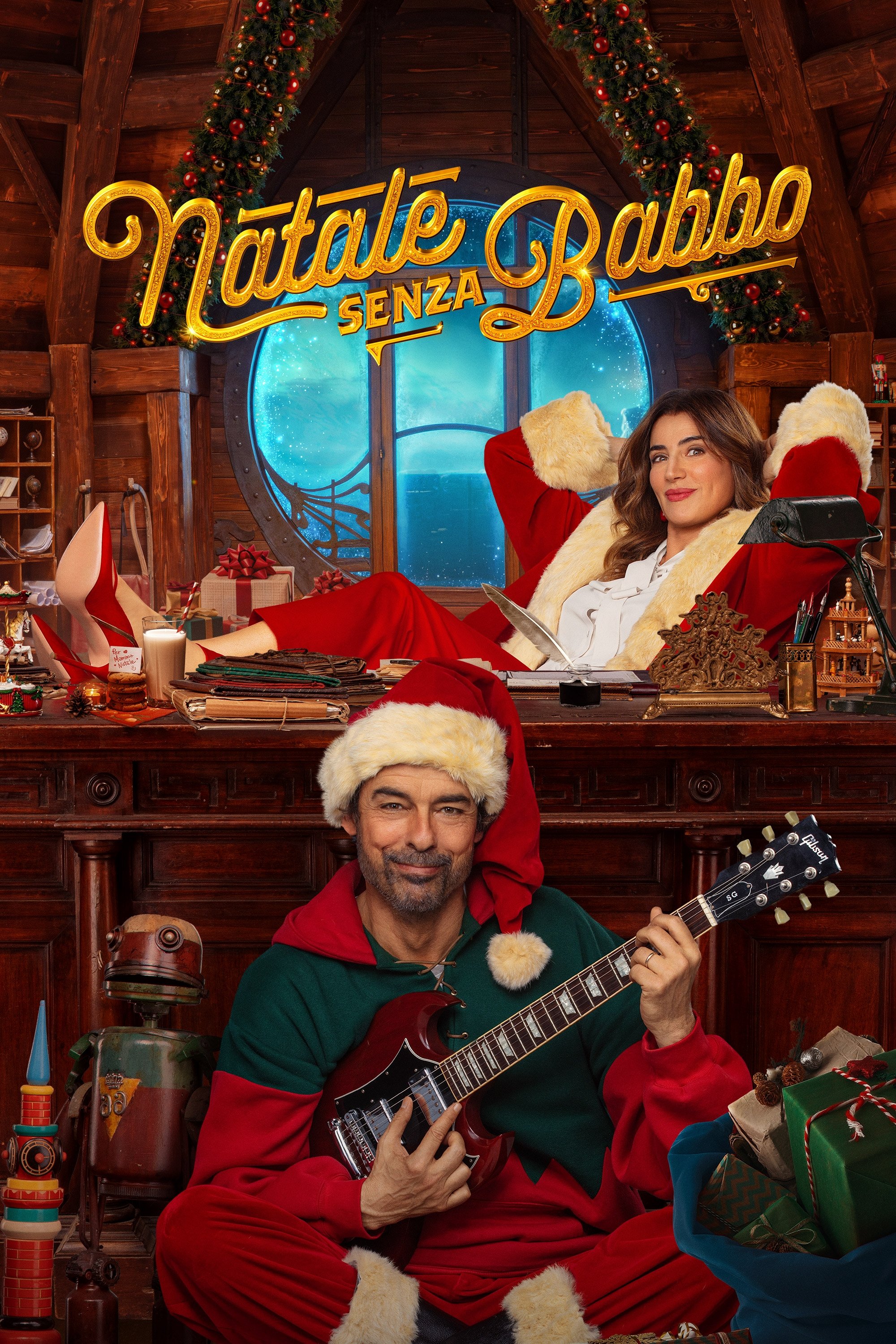 Locandina di Natale senza Babbo