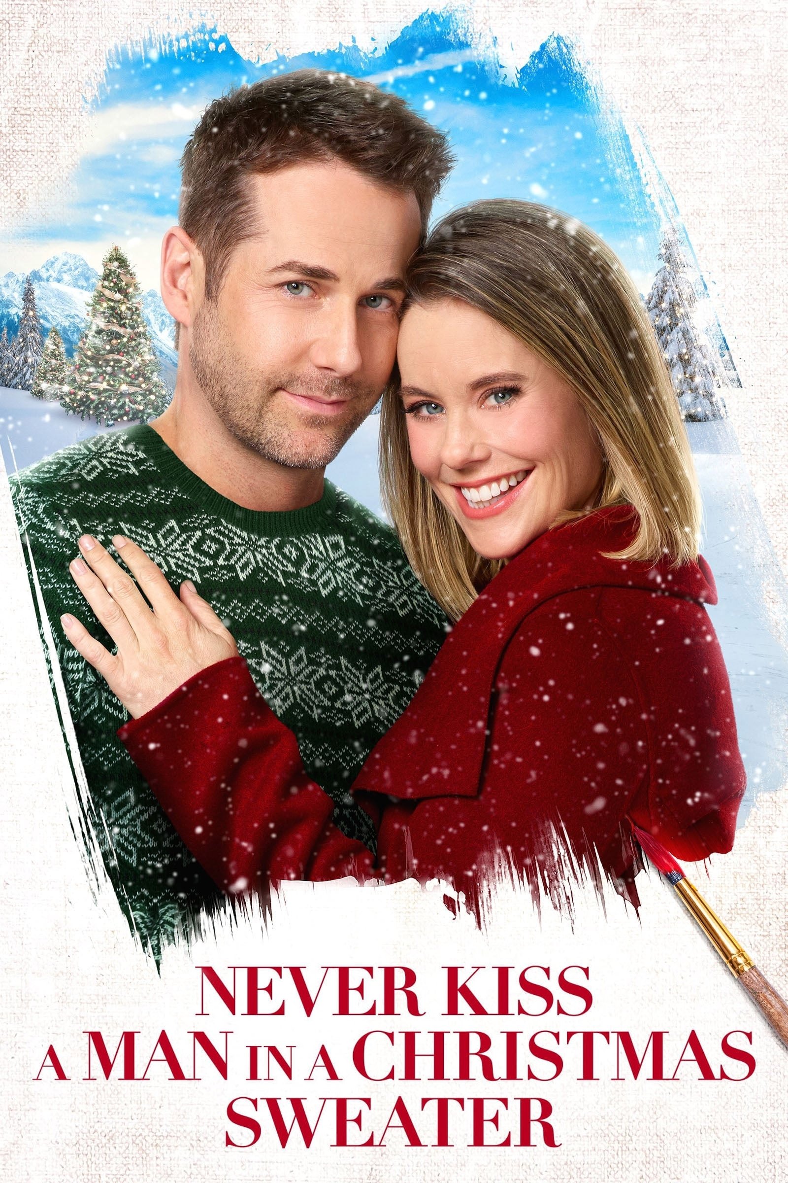 Locandina di Never Kiss a Man in a Christmas Sweater