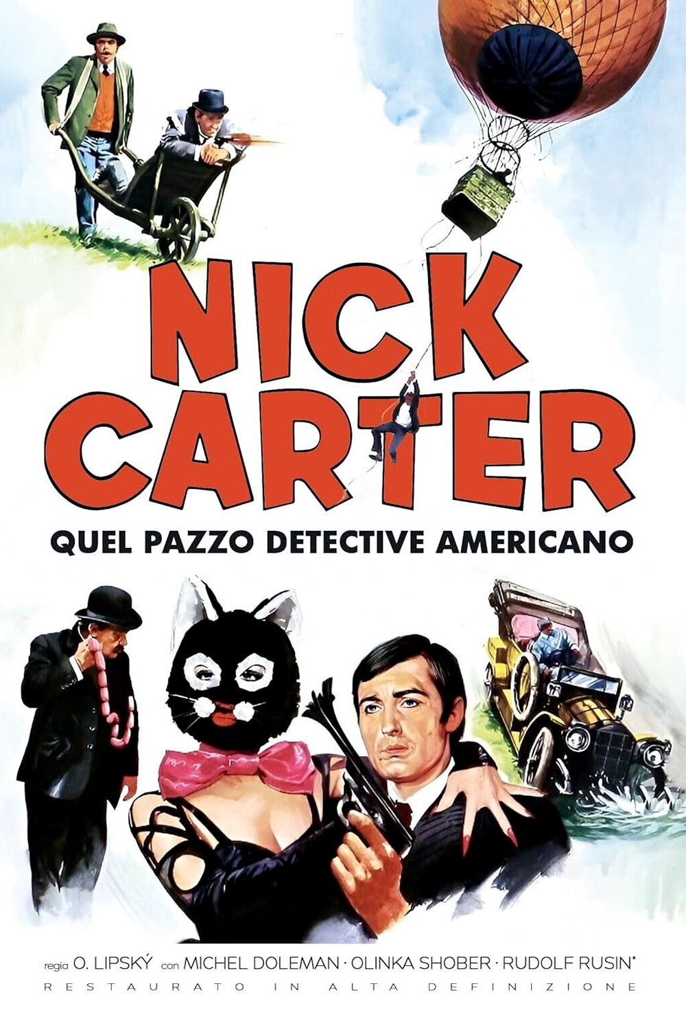 Locandina di Nick Carter, quel pazzo detective americano