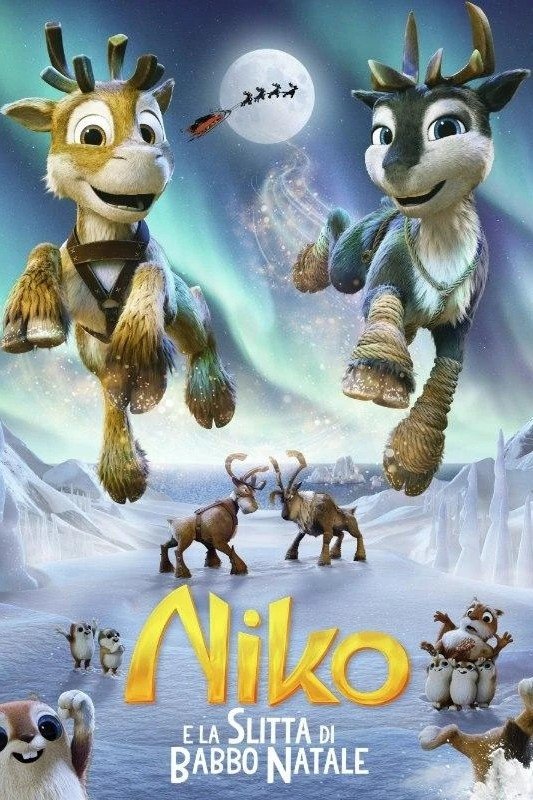 Locandina di Niko e la slitta di Babbo Natale