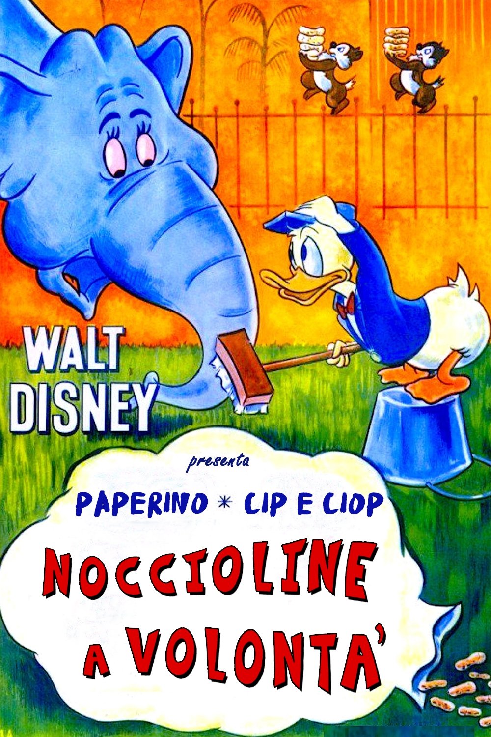 Locandina di Noccioline a volontà