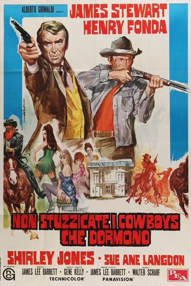 Locandina di Non stuzzicate i cowboys che dormono