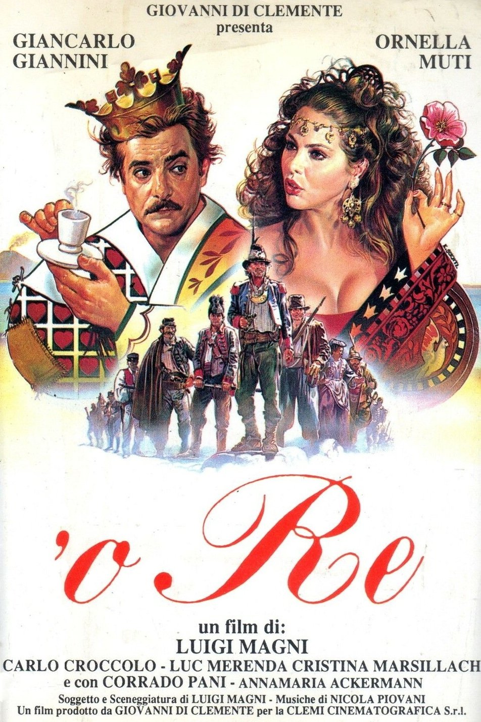Locandina di 'o Re