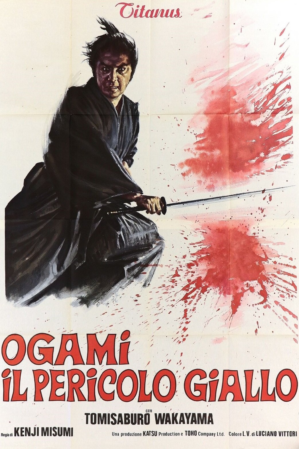 Locandina di Ogami, il pericolo giallo