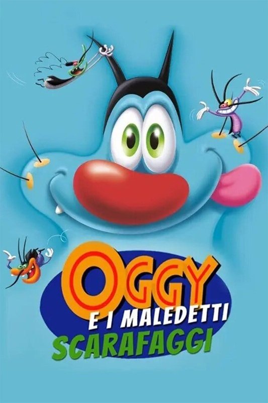 Locandina di Oggy e i maledetti scarafaggi - Il film