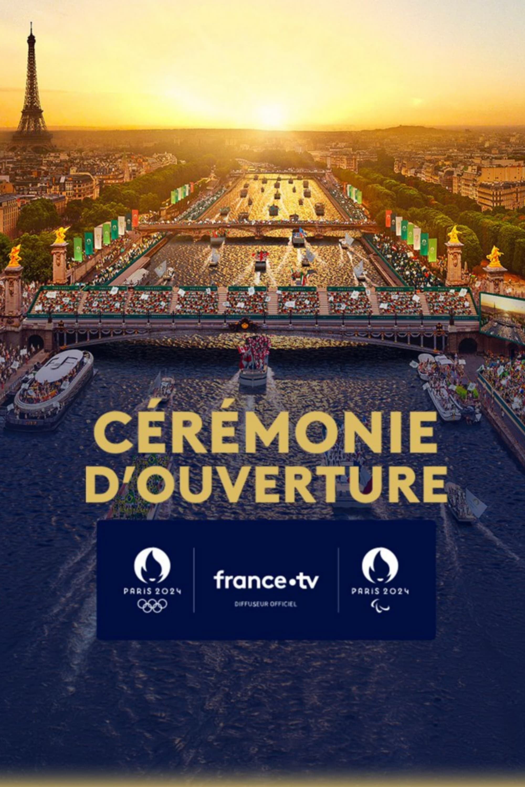 Locandina di Olimpiadi Parigi 2024: Cerimonia di Apertura