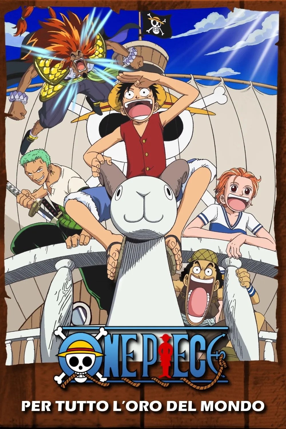 Locandina di One Piece - Per tutto l'oro del mondo