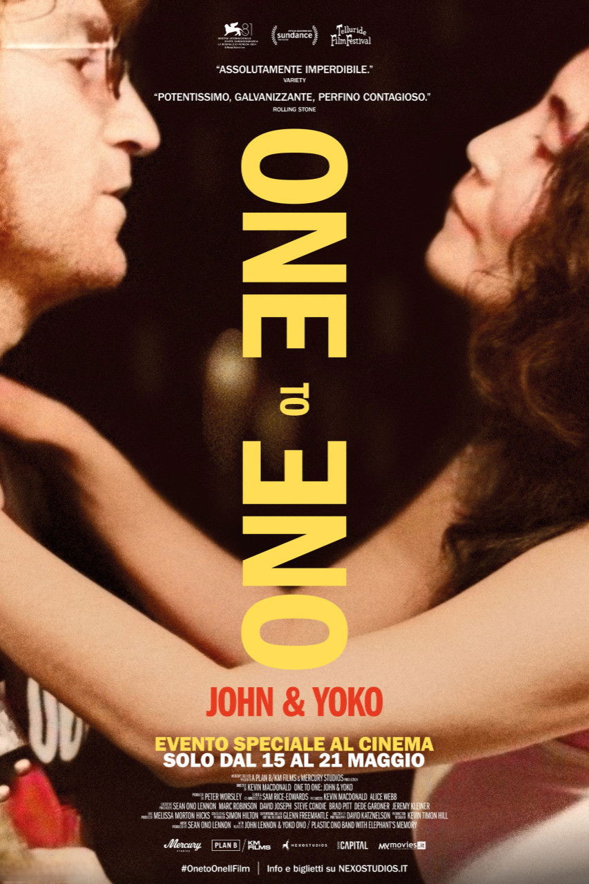 Locandina di One to One: John & Yoko