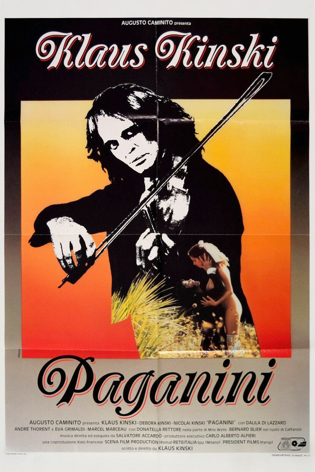 Locandina di Paganini
