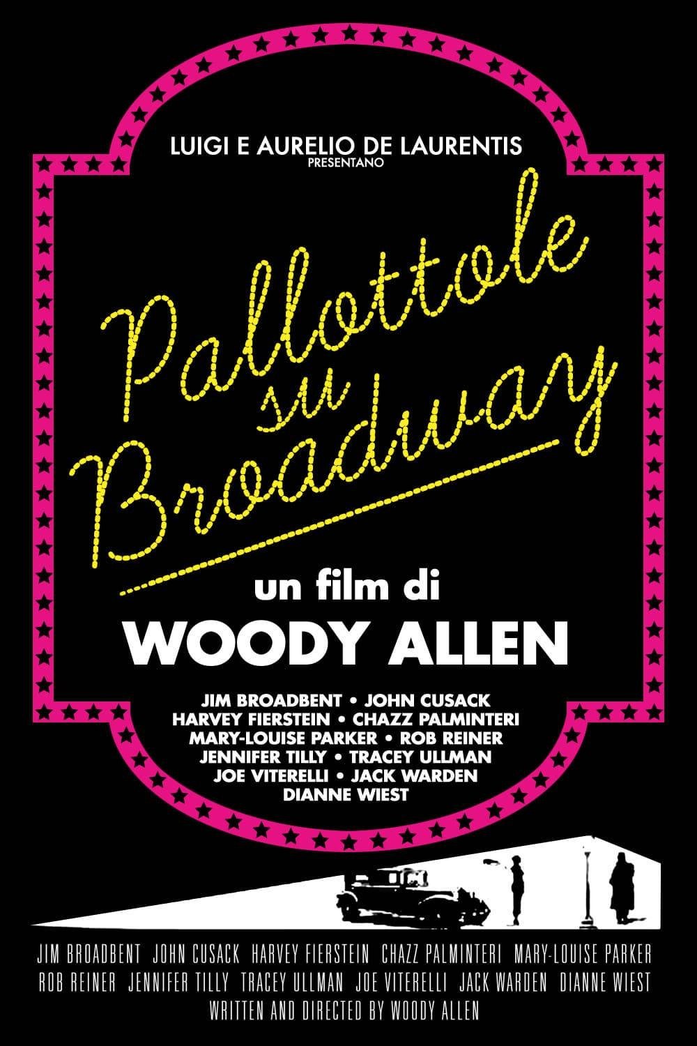 Locandina di Pallottole su Broadway