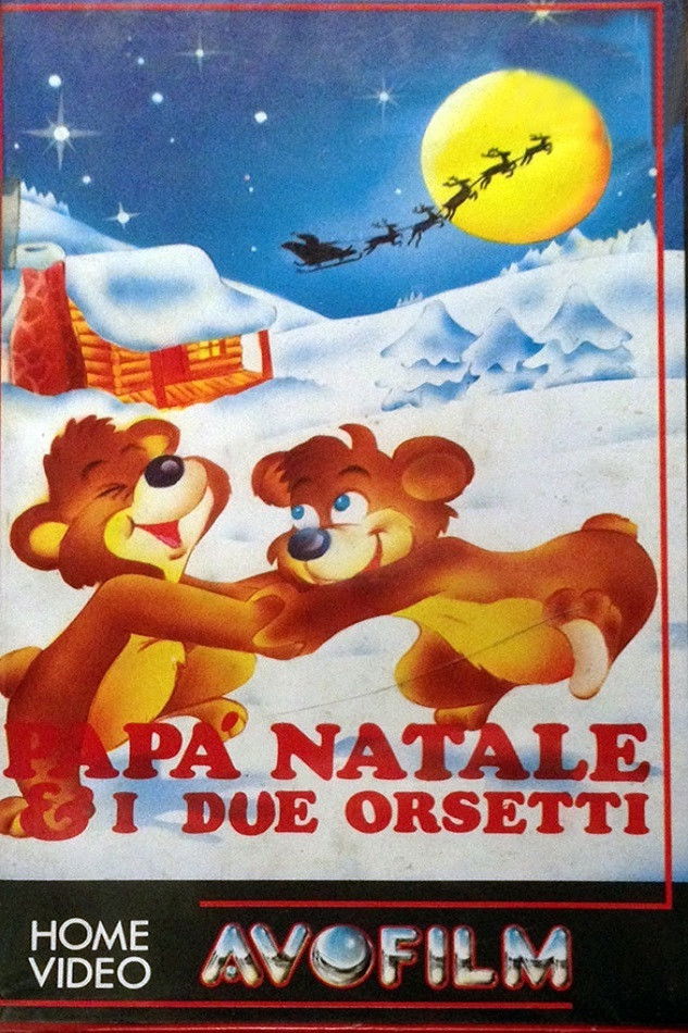 Locandina di Papà Natale e i due orsetti