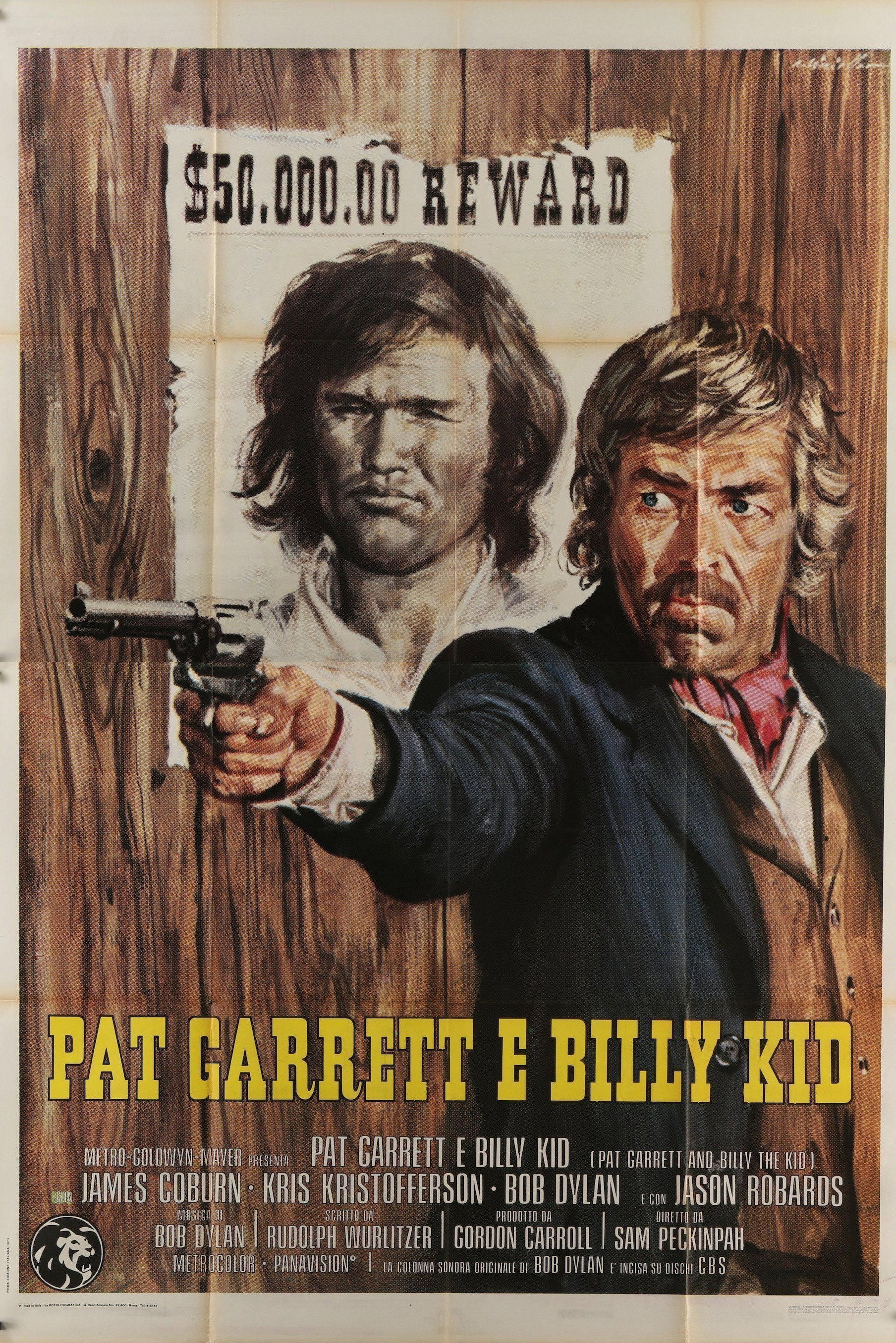 Locandina di Pat Garrett e Billy the Kid