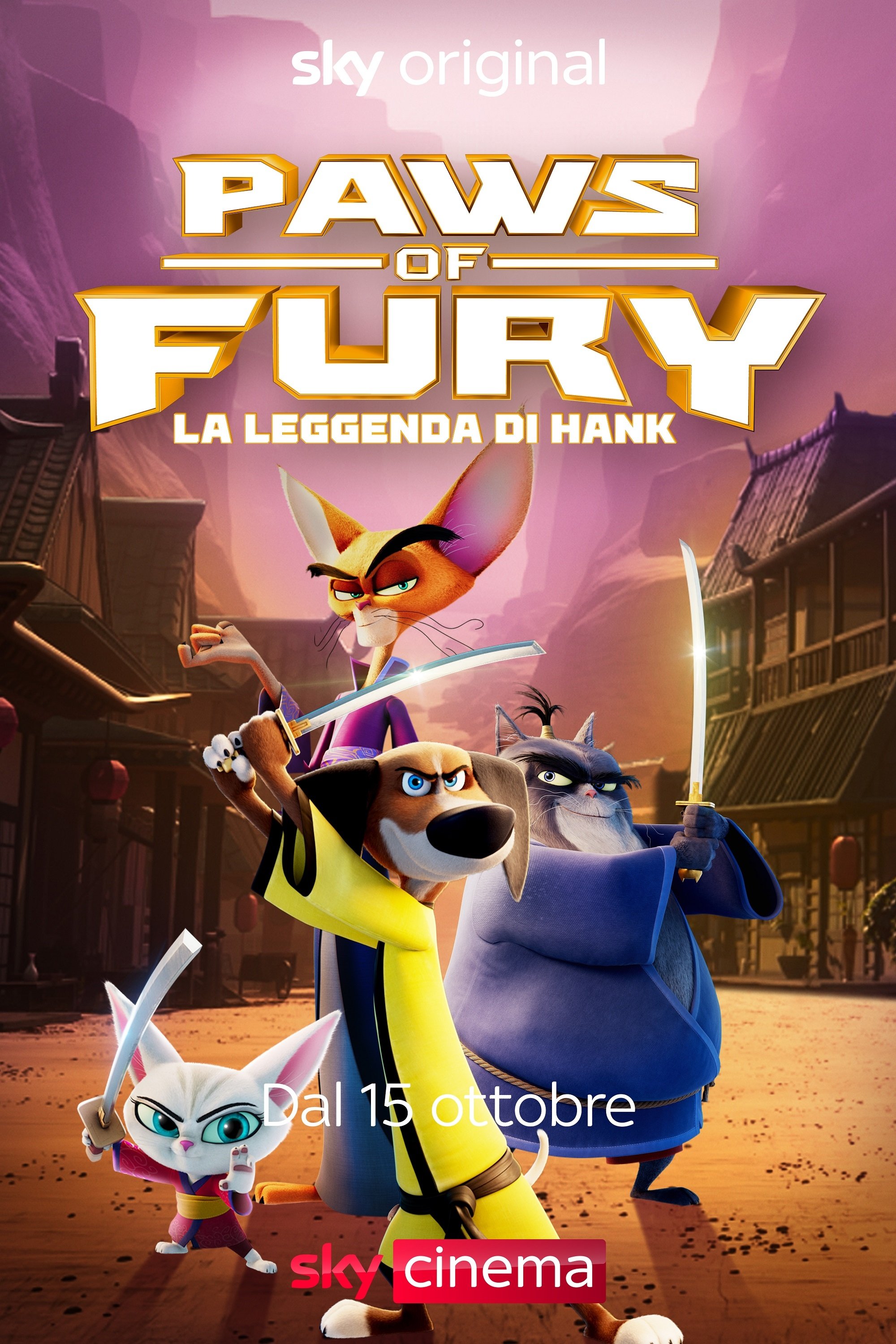 Locandina di Paws of Fury - La leggenda di Hank